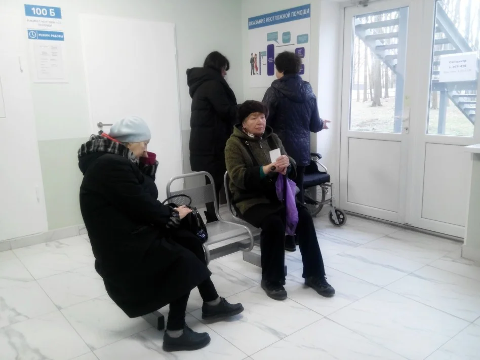 Кабинет неотложной медицинской помощи переехал на первый этаж поликлиники