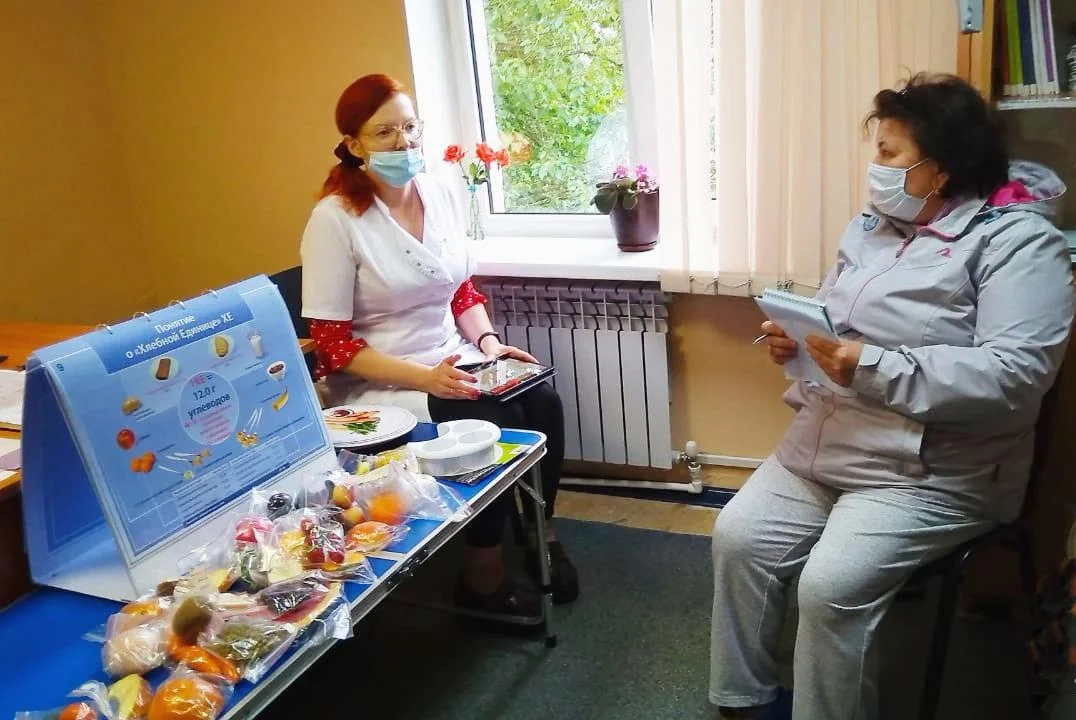 В Городской больнице № 2 прошли первые занятия в  Школе сахарного диабета