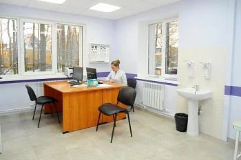 В отремонтированном кабинете офтальмолога  поликлинического отделения №1 появилось новое оборудование