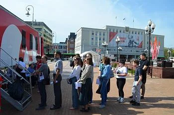 Благодаря донорской акции в Калининграде собрали около 50 литров крови