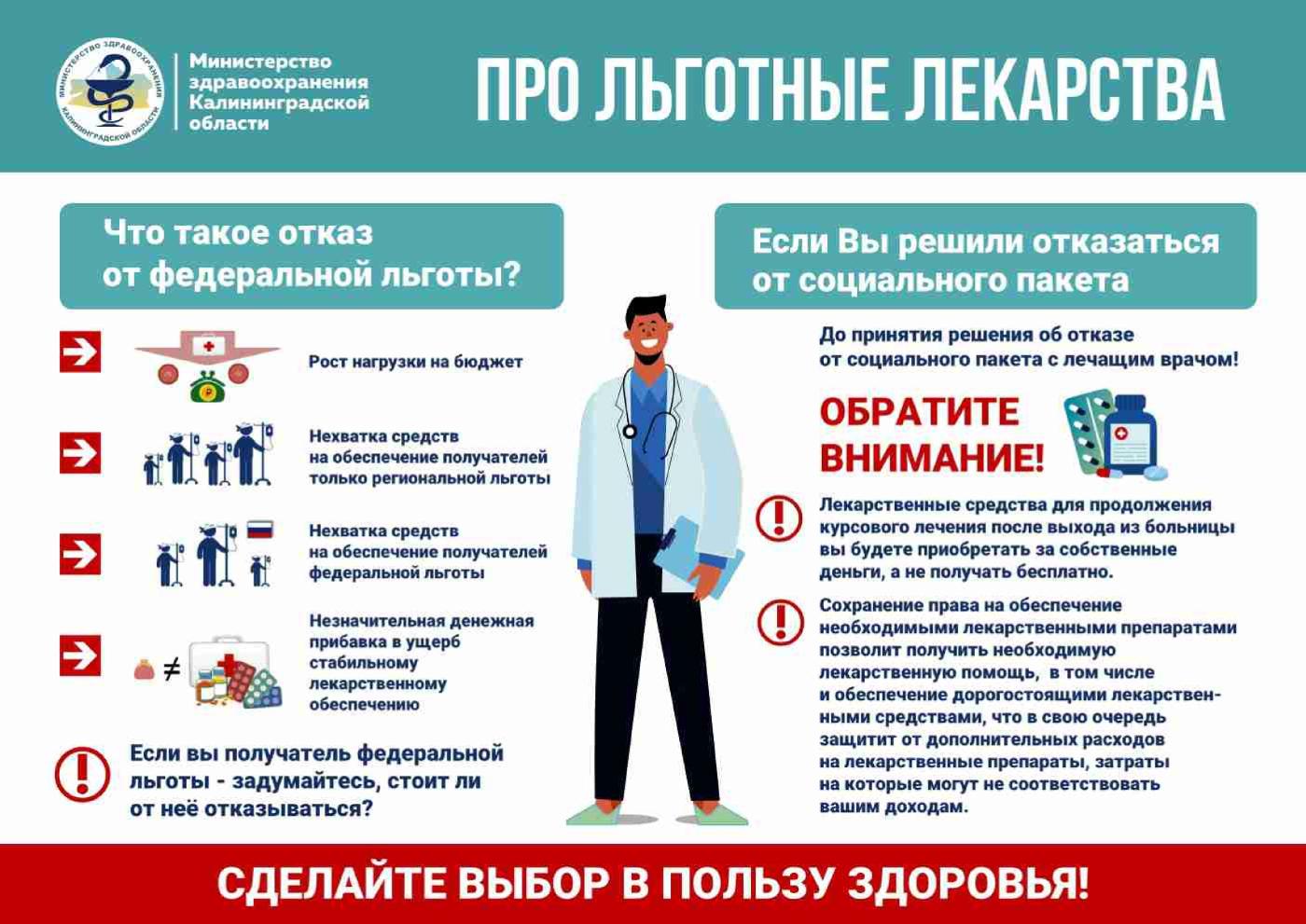 Сохраните свое право на льготные лекарства!