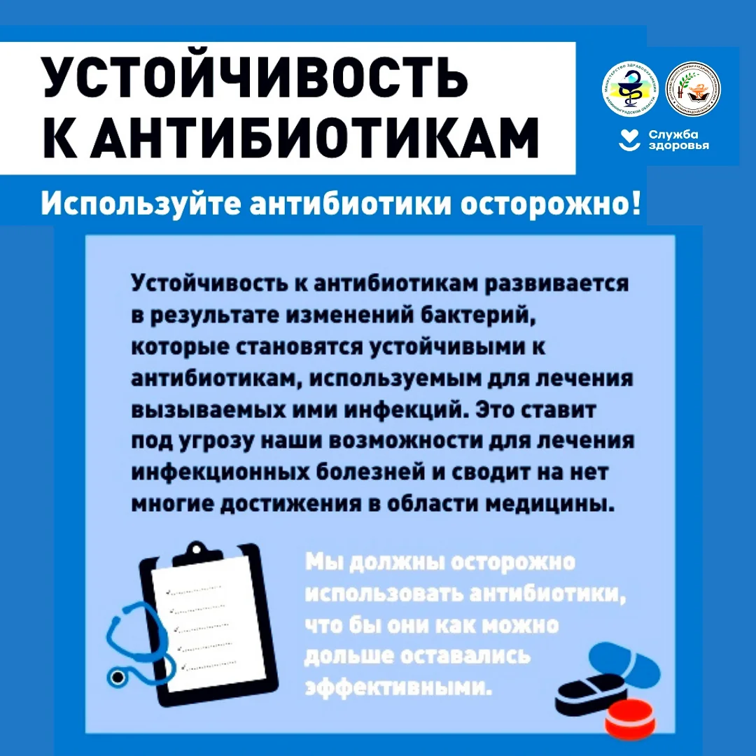 Устойчивость к антибиотикам: когда лекарство становится неэффективным -  Городская больница № 2